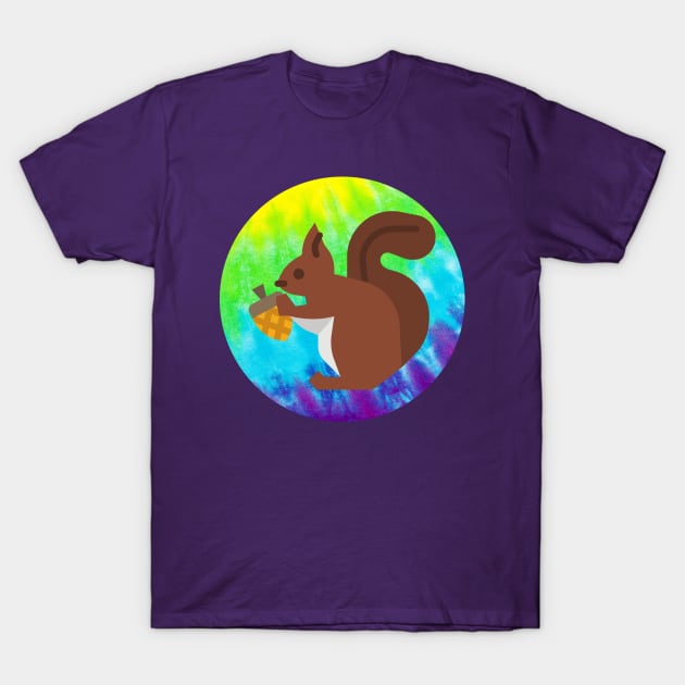 Groovy Squirrel T-Shirt by SquirrelQueen